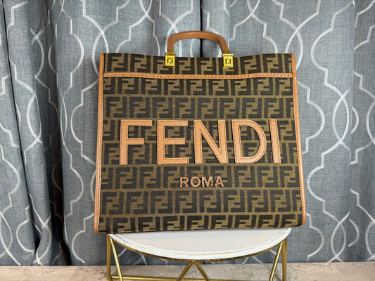 Mirror Bags- Fen Sunshine Medium Tote