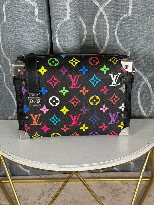 Mirror Bags- Lulu Multi-Color Black Side Trunk