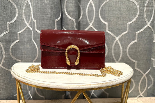 Mirror Bags- GG Mini Dionysus Bag (Red/Burgundy)