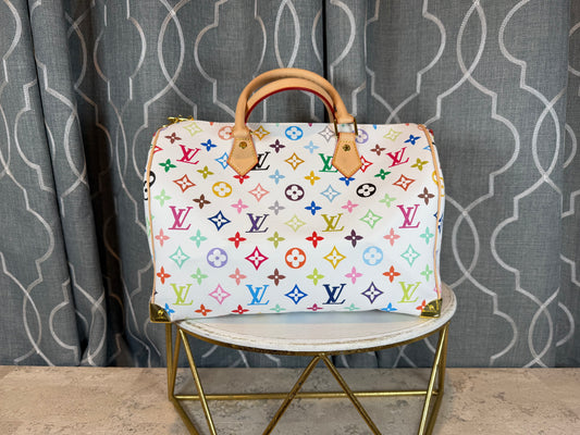Mirror Bags- Lulu Multi-Color Speedy 25