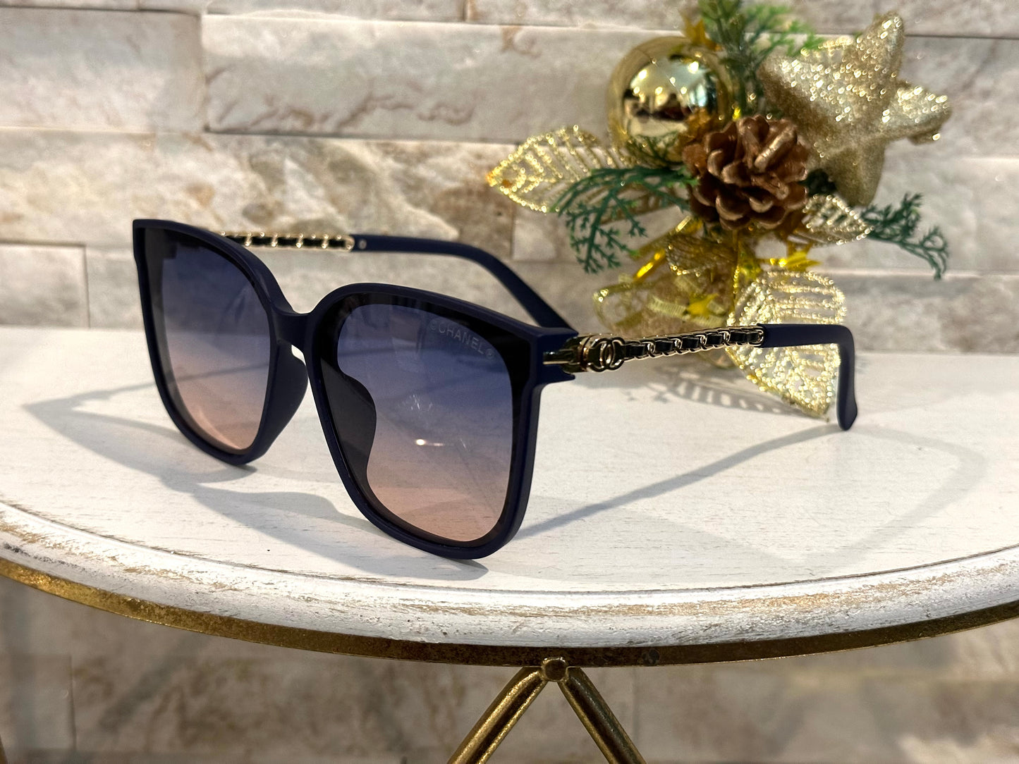 Sunglasses Box 1- CC Blue Ombre