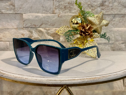 Luxury Sunglasses- Box 1- CC Teal