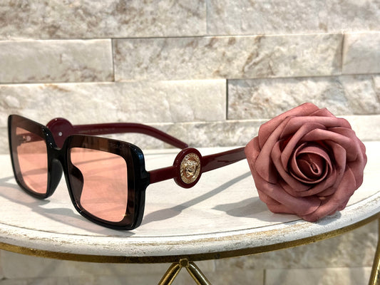 Luxury Sunglasses-  Box 6- Ver Burgundy