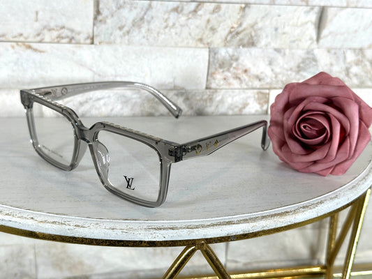 Clear Glasses- Lulu Clear Grey