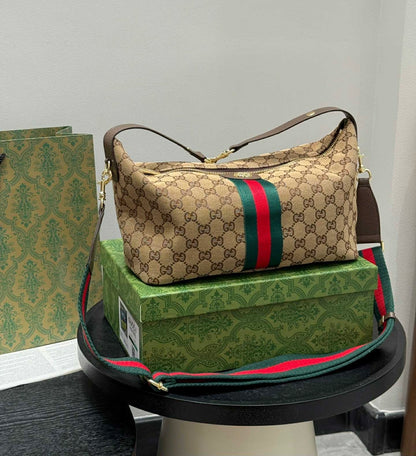 Mirror Bags- GG Hobo- Brown