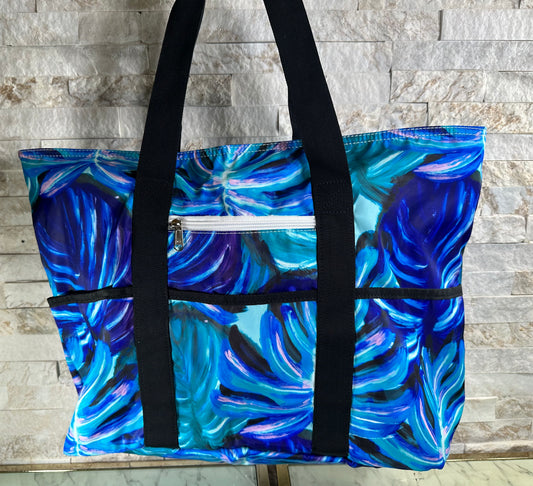 Blue Vacation Bag