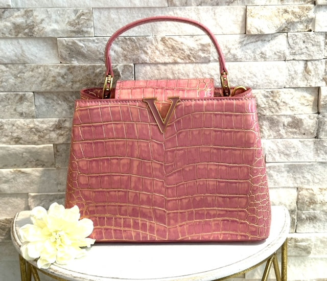Pink V Mermaid Bag