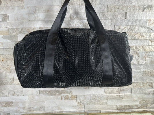 Black Sparkle Duffle