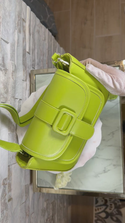 Pastel skulder/crossbody taske