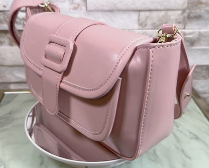 Pastel skulder/crossbody taske