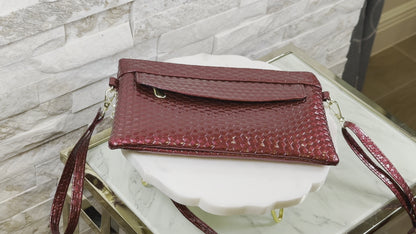 Glossy Crossbody/Wristlet Bag