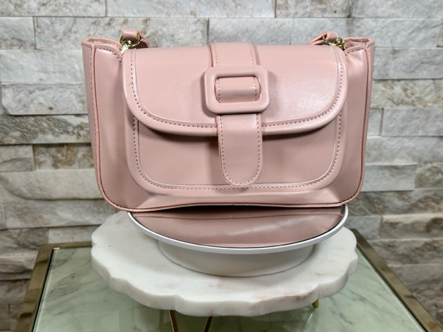 Pastel skulder/crossbody taske