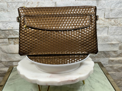 Glossy Crossbody/Wristlet Bag