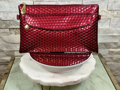 Glossy Crossbody/Wristlet Bag