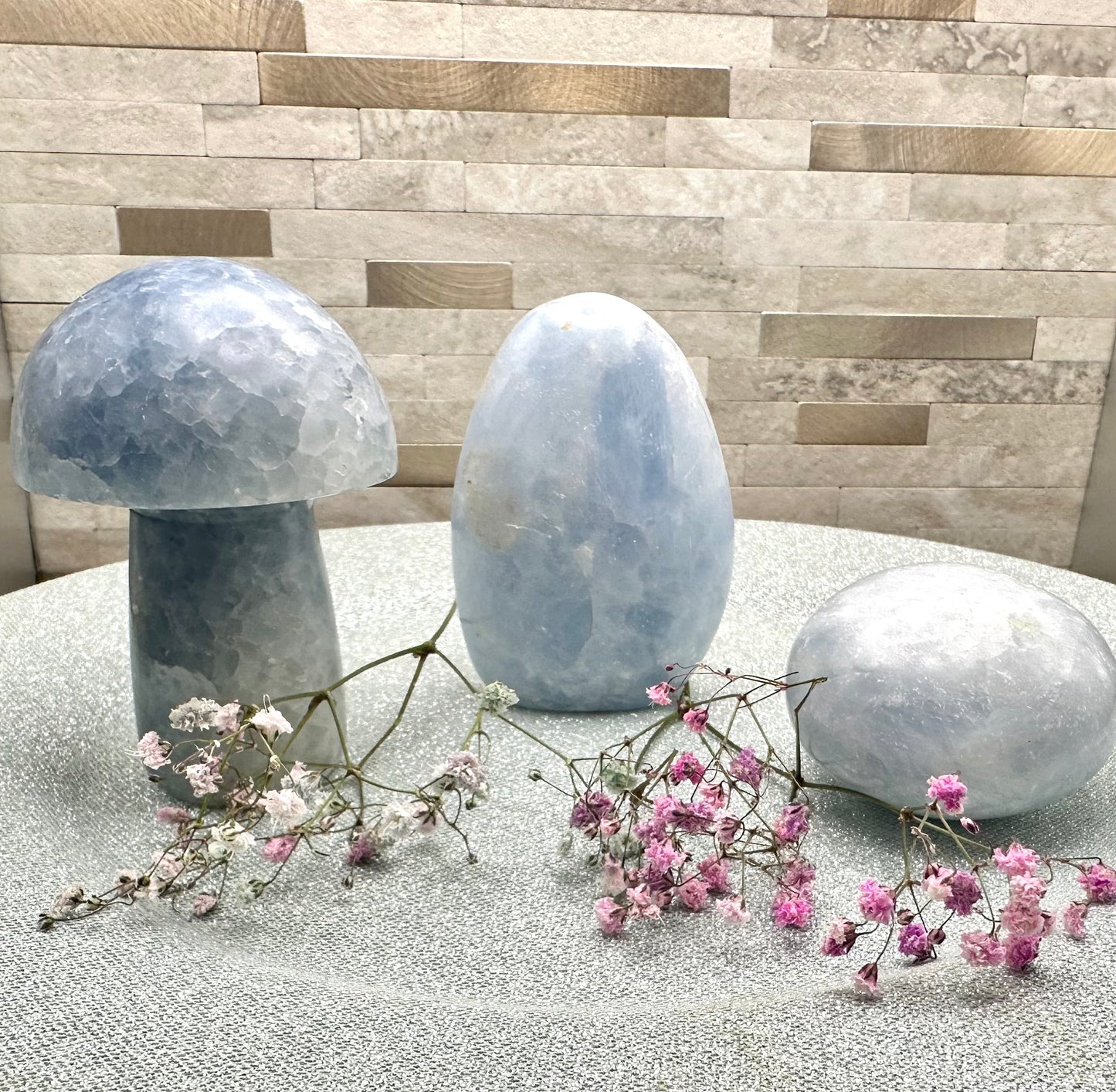 Blue Calcite Set 1