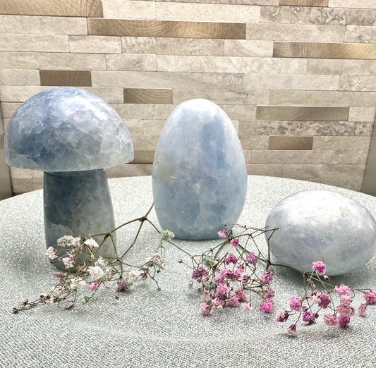 Blue Calcite Set 1