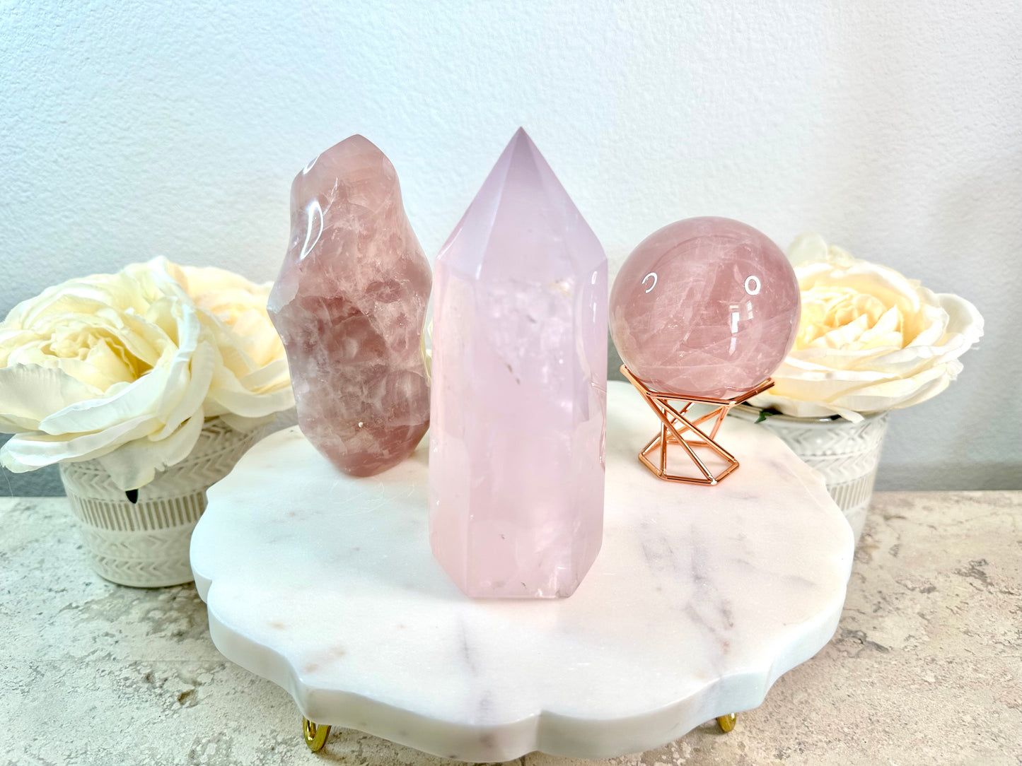 Rose Quartz Set 3