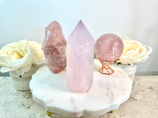 Rose Quartz Set 3