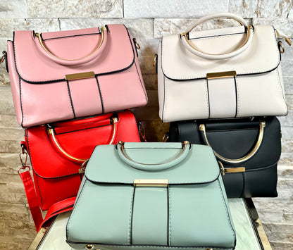 Leather Satchel Bag