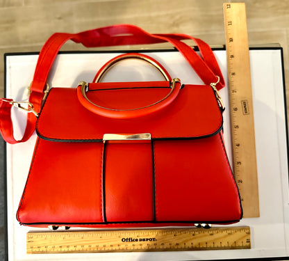 Leather Satchel Bag