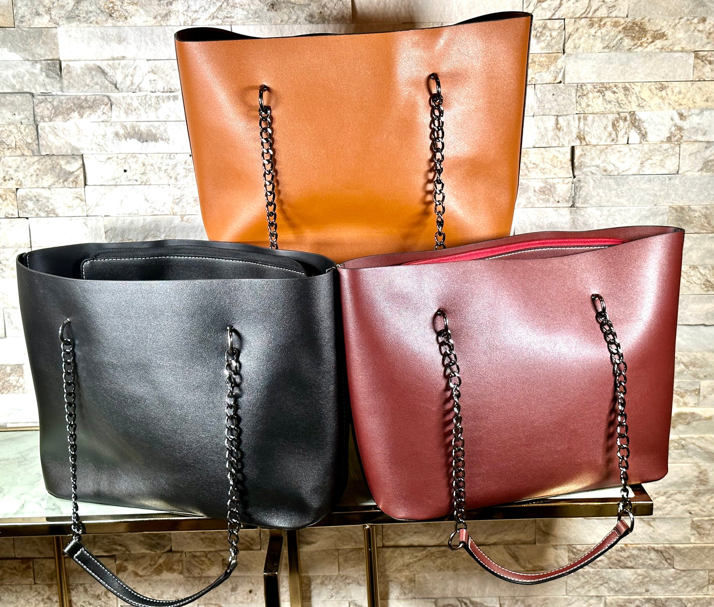 Smooth Leather Tote
