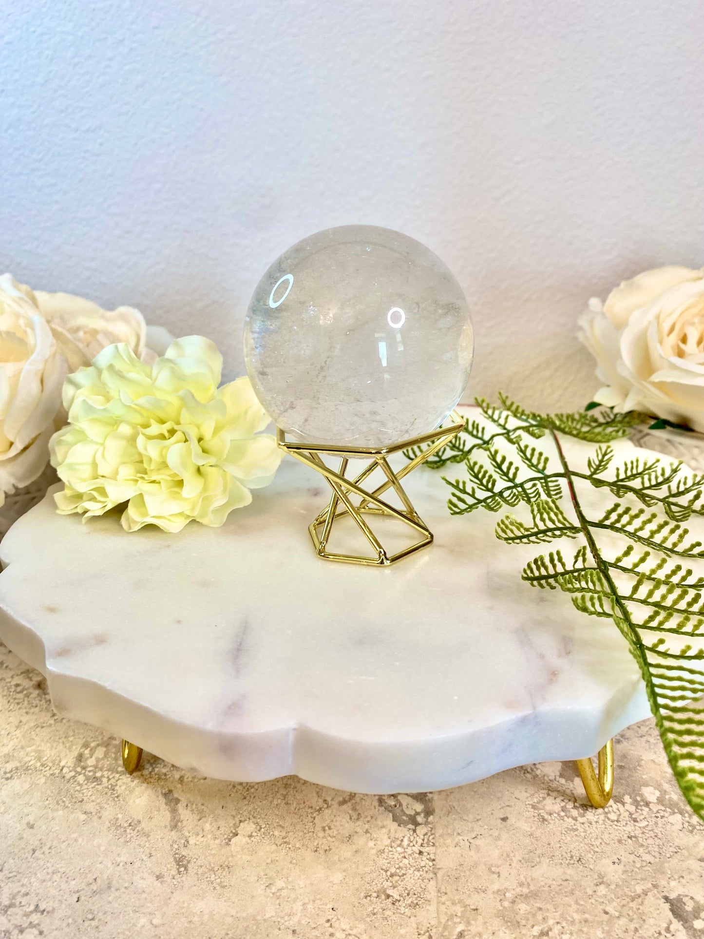 Clear Quartz Sphere 1