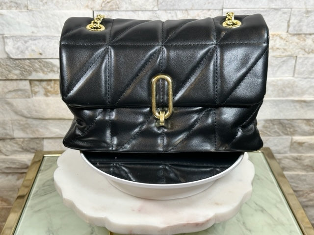 Soft Leather Diamond Lattice Shoulder/Crossbody Bags