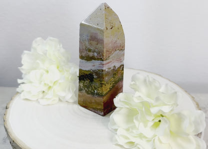 Multi-Color Ocean Jasper Tower 1
